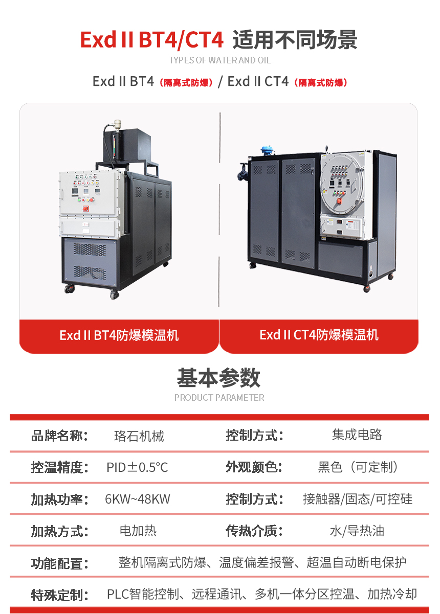 防爆模溫機參數(shù)